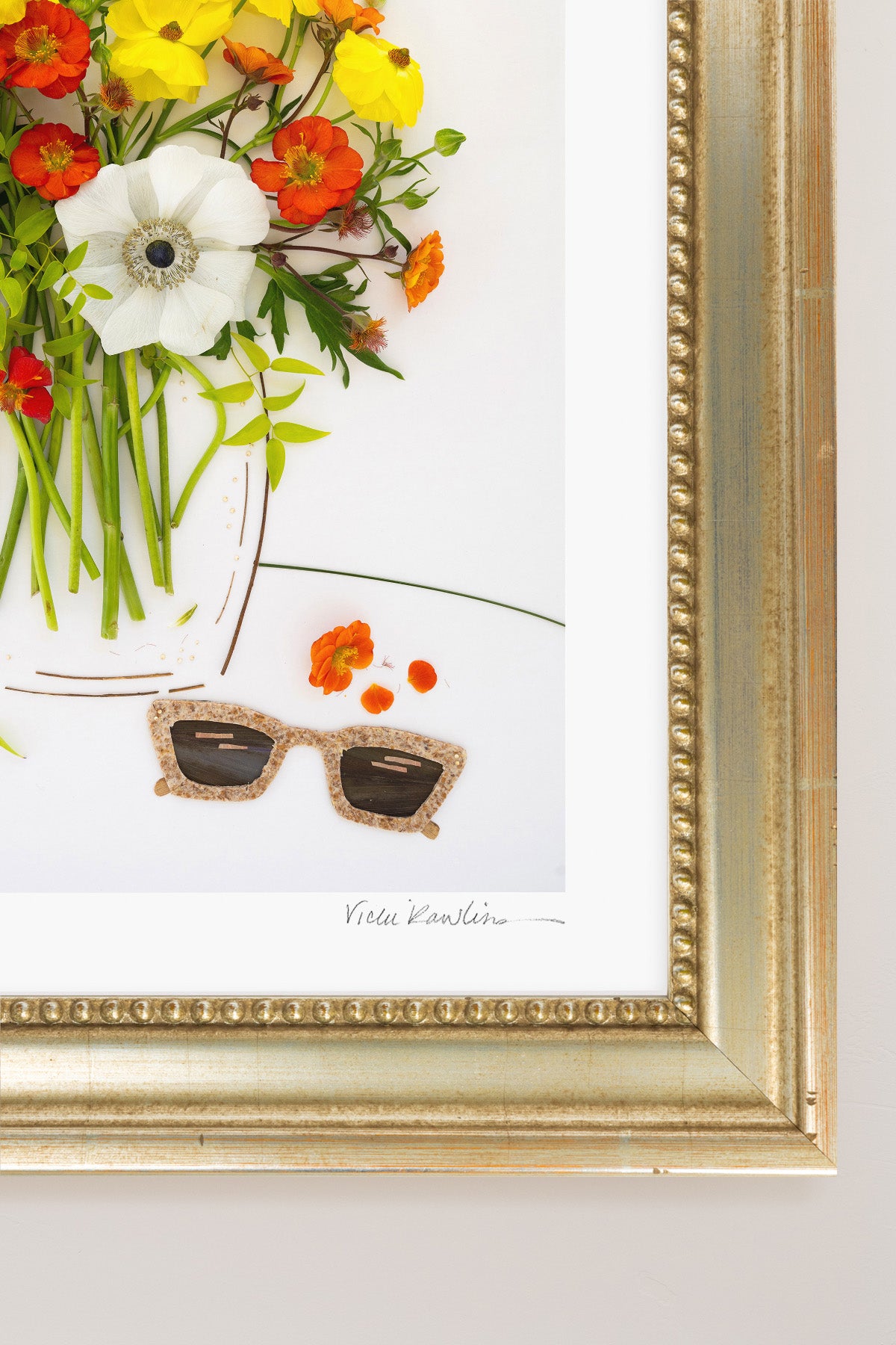 "Self Care" Flower Print