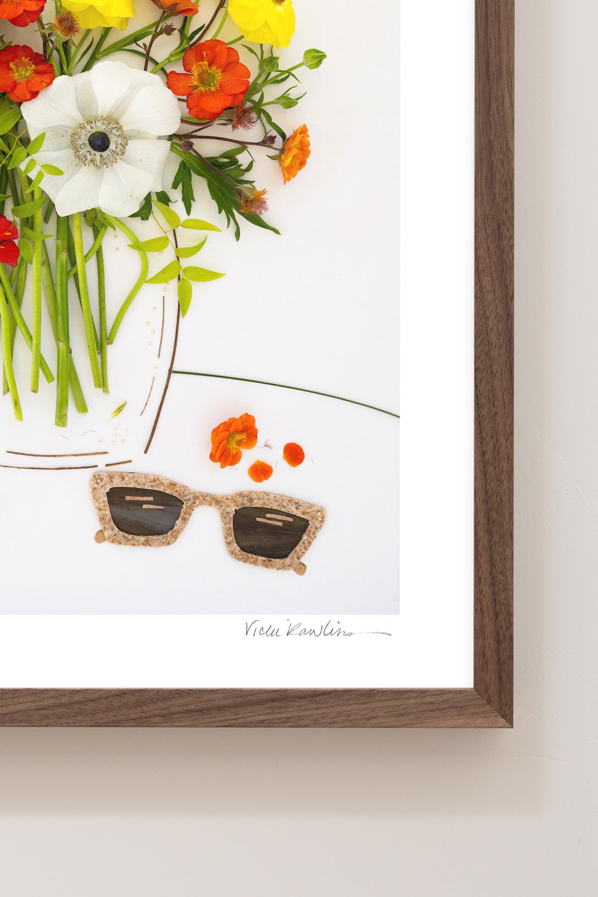 "Self Care" Flower Print