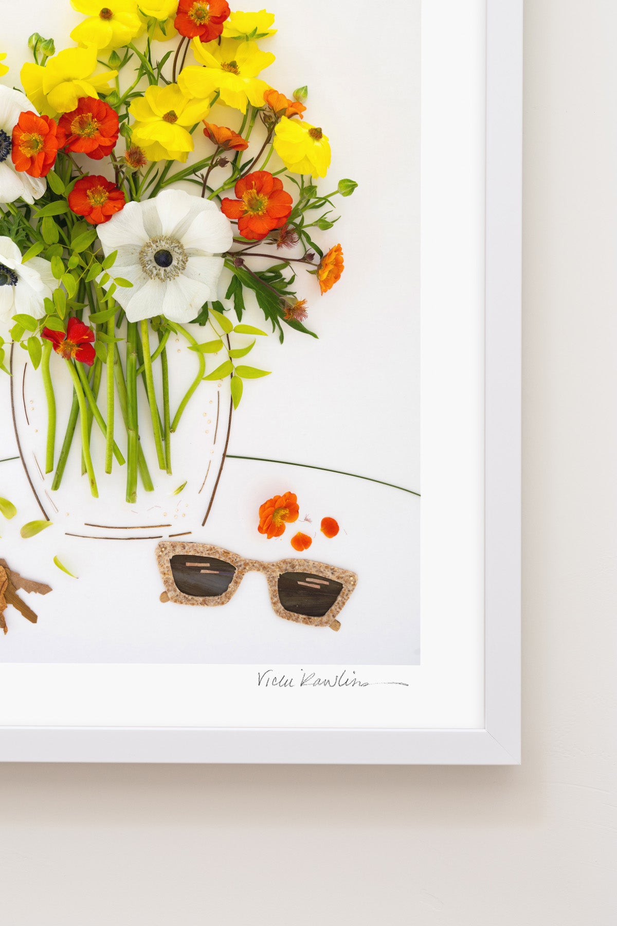 "Self Care" Flower Print