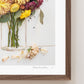 "September" Flower Print