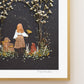 "Share Your Magic" Flower Print