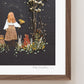 "Share Your Magic" Flower Print