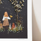 "Share Your Magic" Flower Print