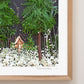 "Silent Night" Flower Print