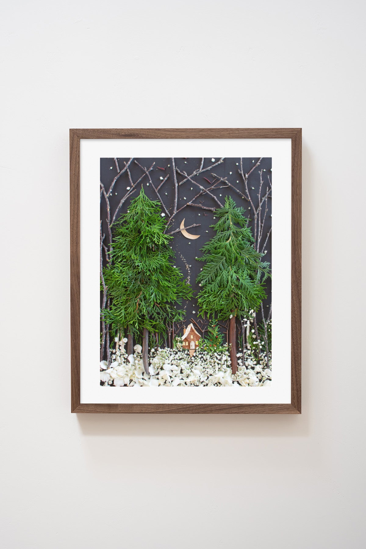 "Silent Night" Flower Print