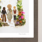 "Soul Sisters" Flower Print