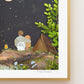 "Stargazers" Flower Print