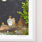 "Stargazers" Flower Print
