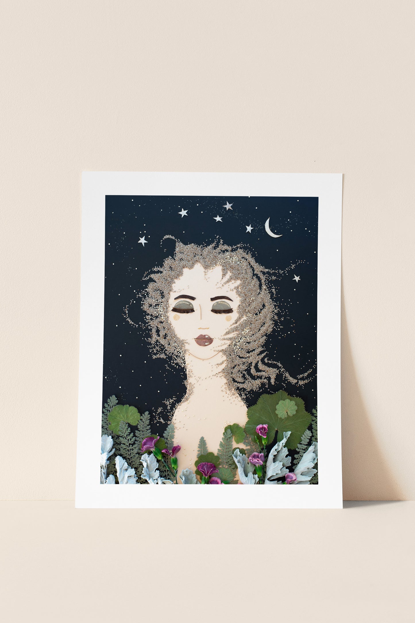 "Starlight" Flower Print