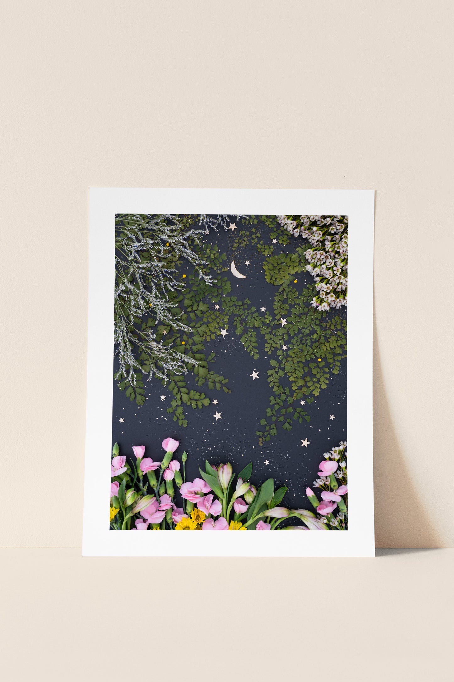 "Upon a Star" Flower Print