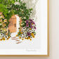"Stay Open" Flower Print