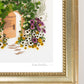 "Stay Open" Flower Print