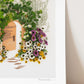 "Stay Open" Flower Print