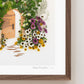 "Stay Open" Flower Print