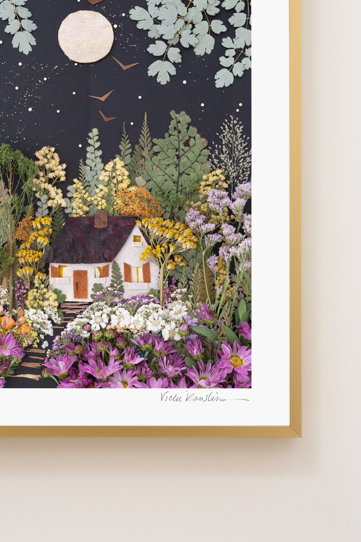 "Staycation" Flower Print