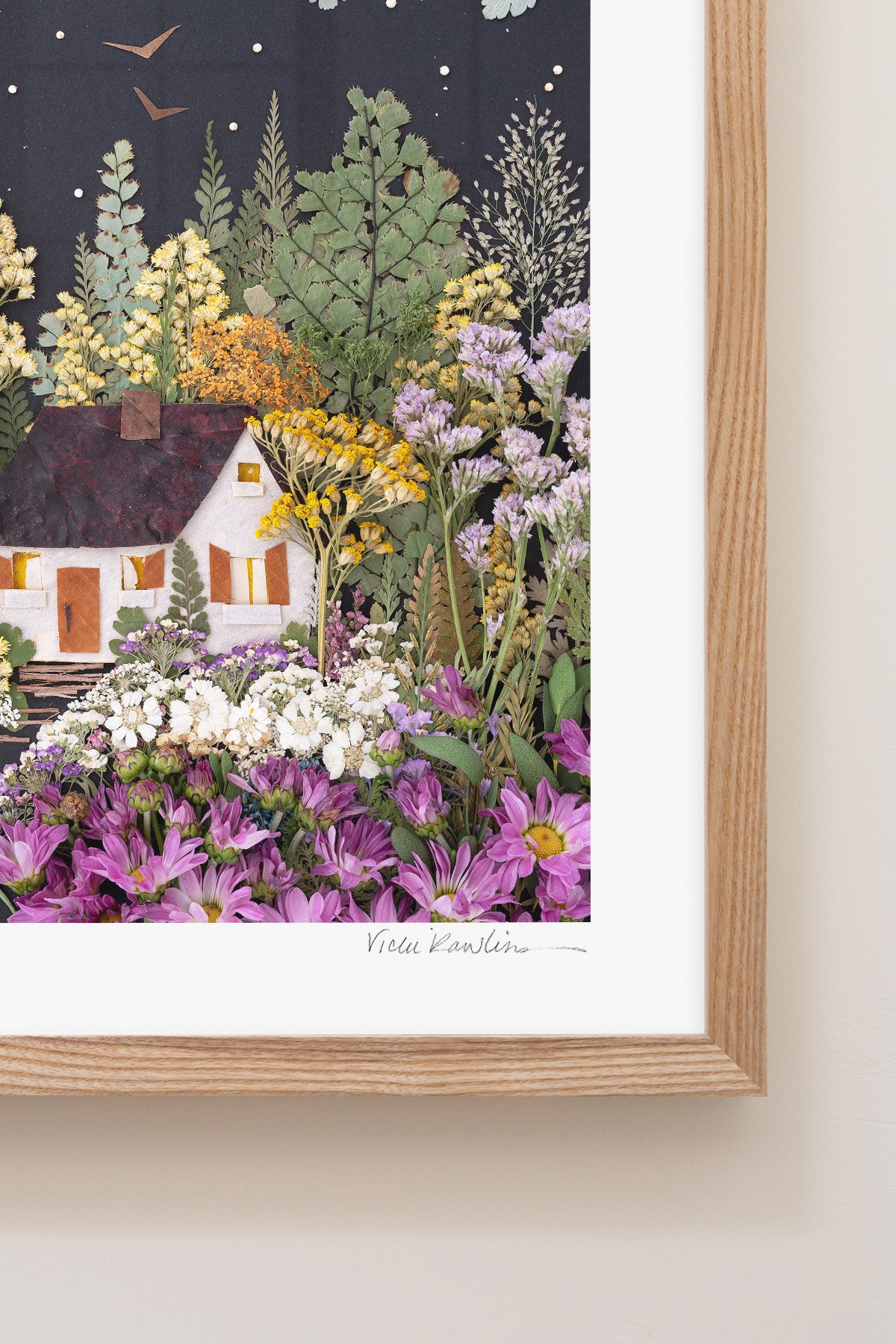"Staycation" Flower Print