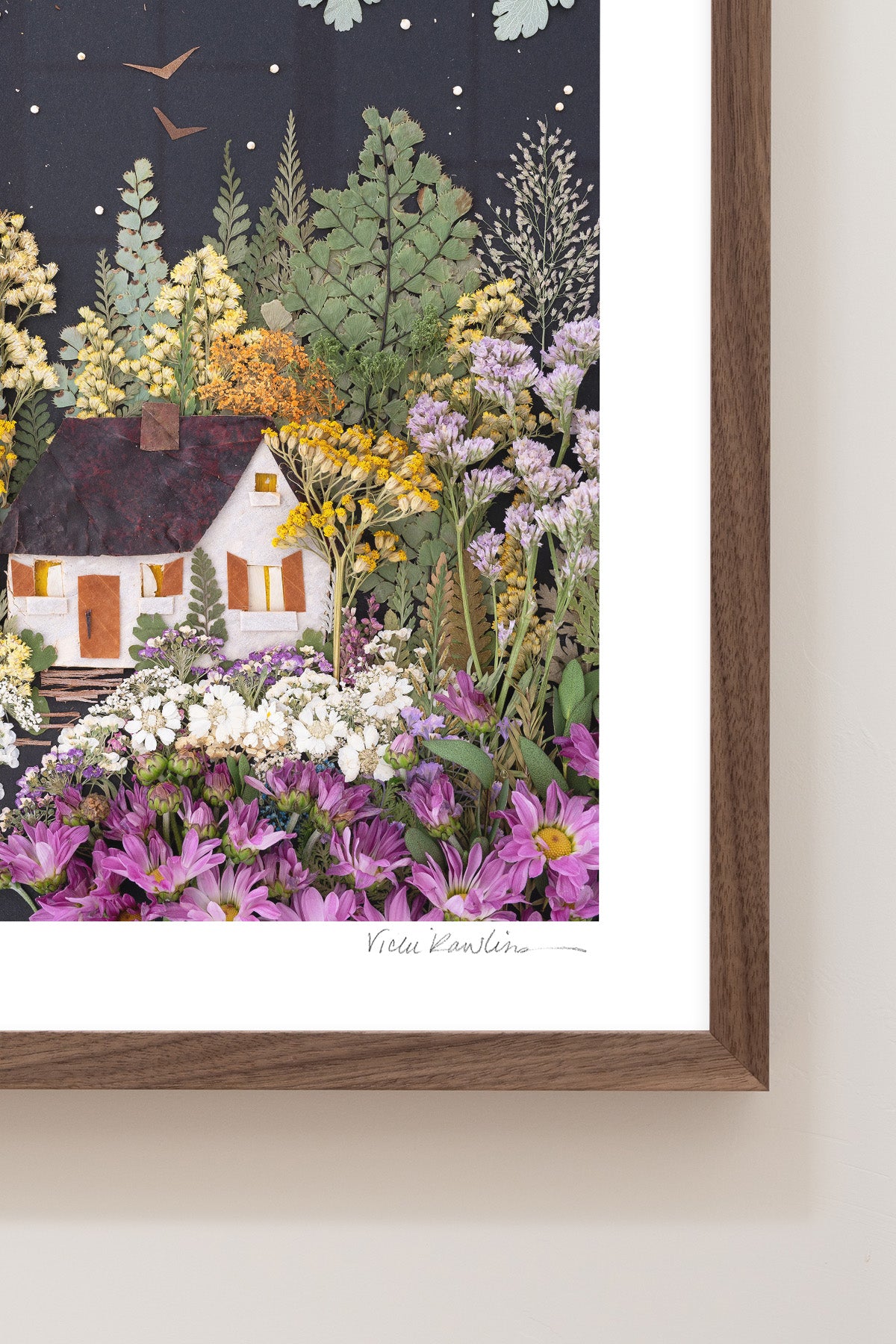 "Staycation" Flower Print