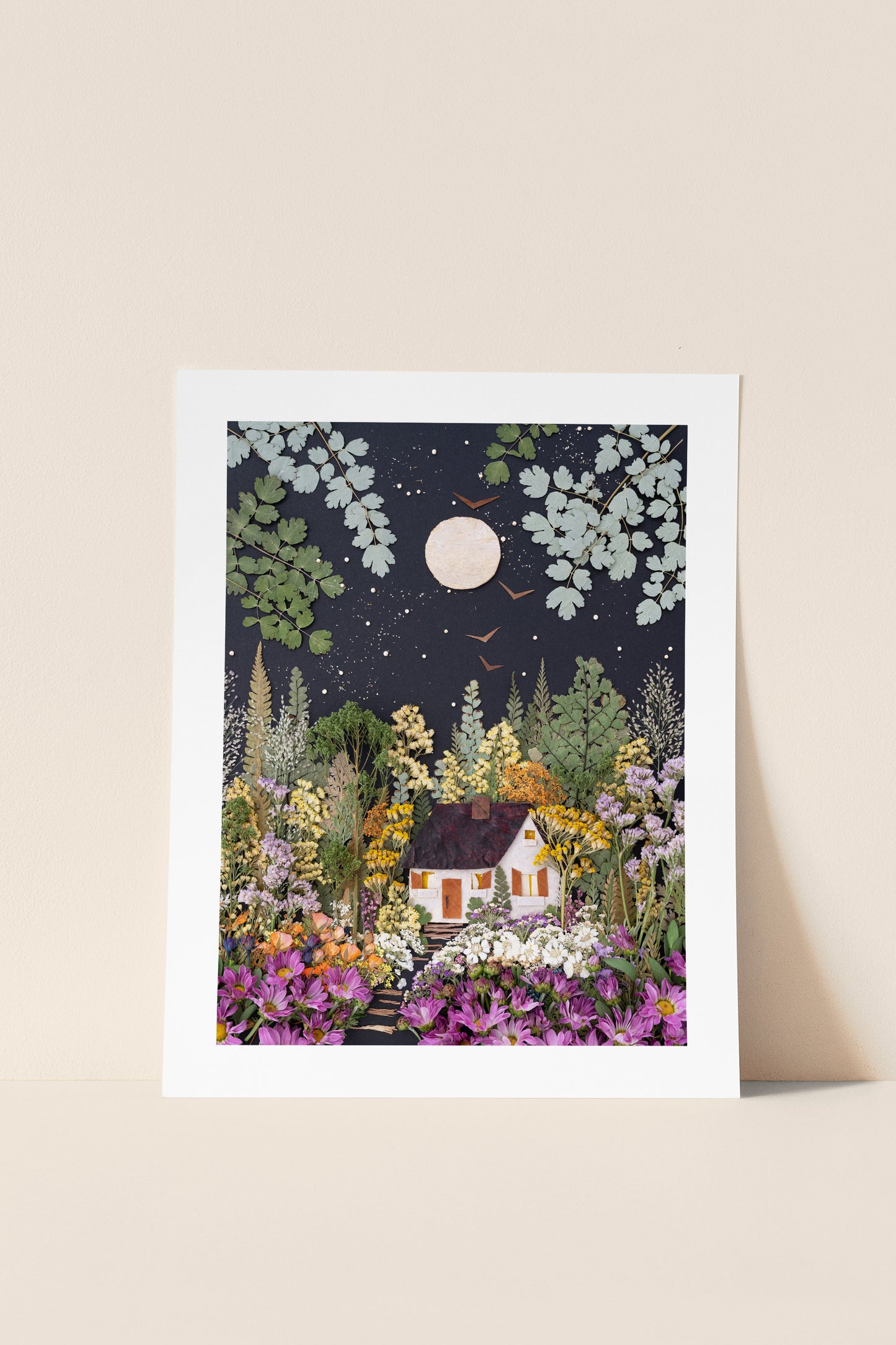 "Staycation" Flower Print