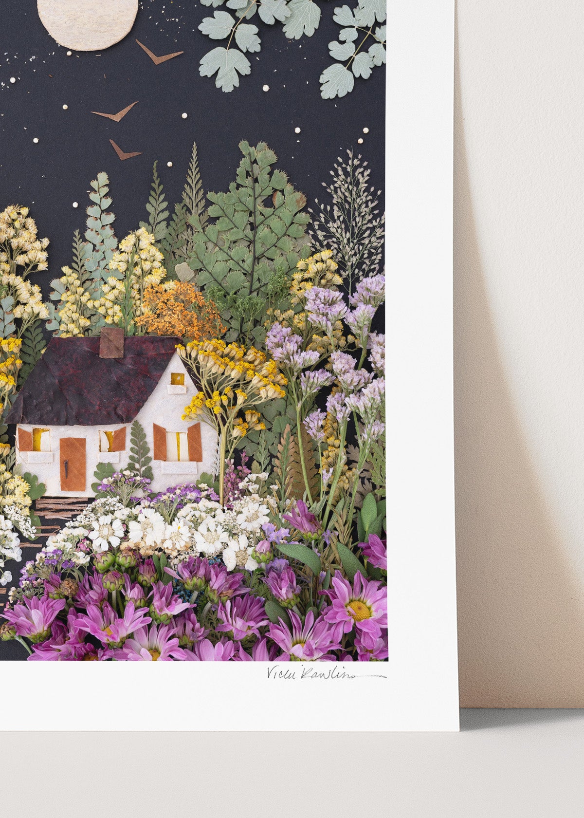 "Staycation" Flower Print