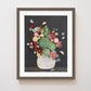 "Strawberry Fields" Flower Print