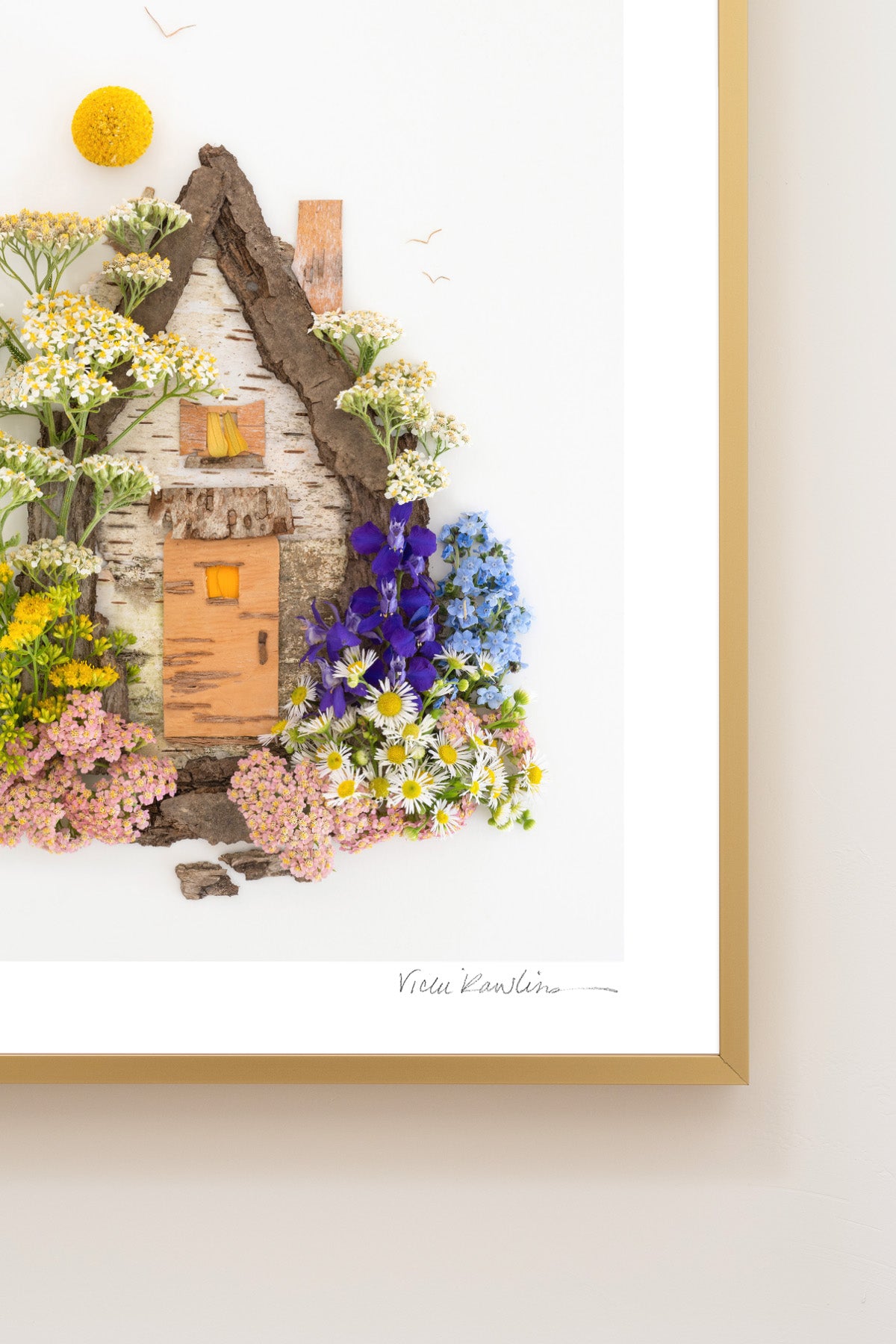 "Summer House" Flower Print