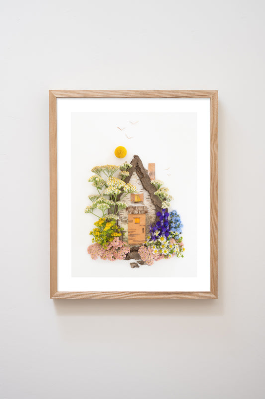 "Summer House" Flower Print