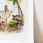 "Surf Like a Girl" Flower Print