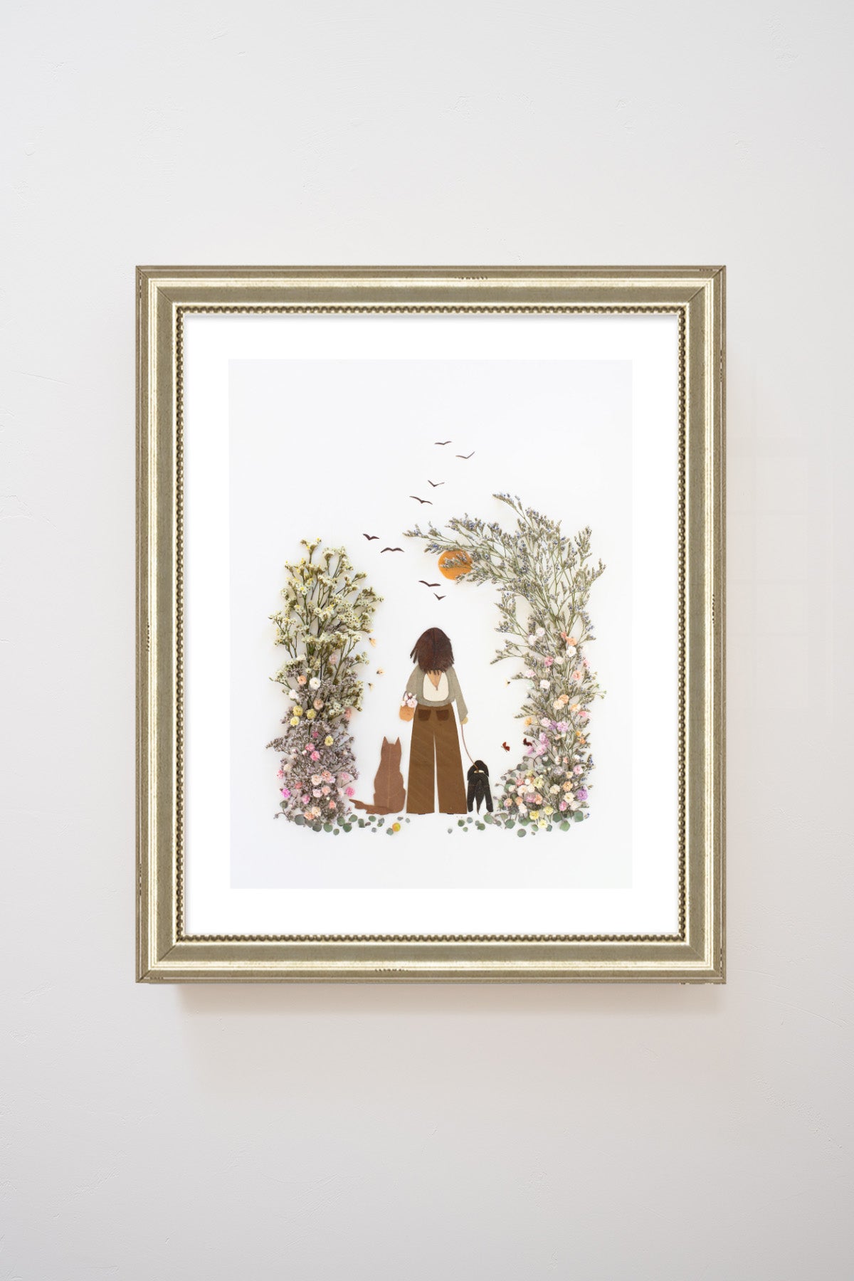 "Take a Walk" Flower Print