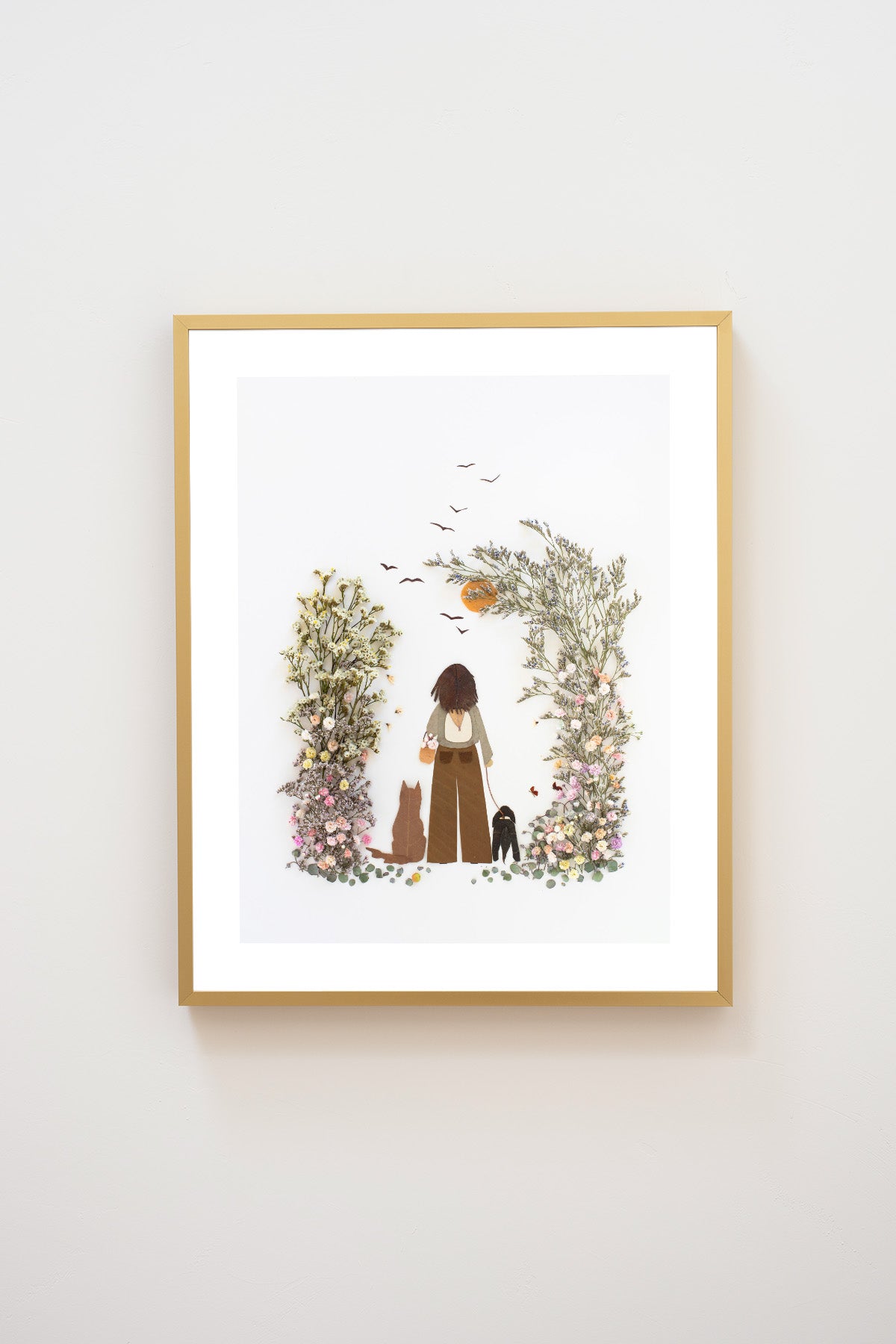 "Take a Walk" Flower Print