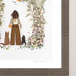 "Take a Walk" Flower Print