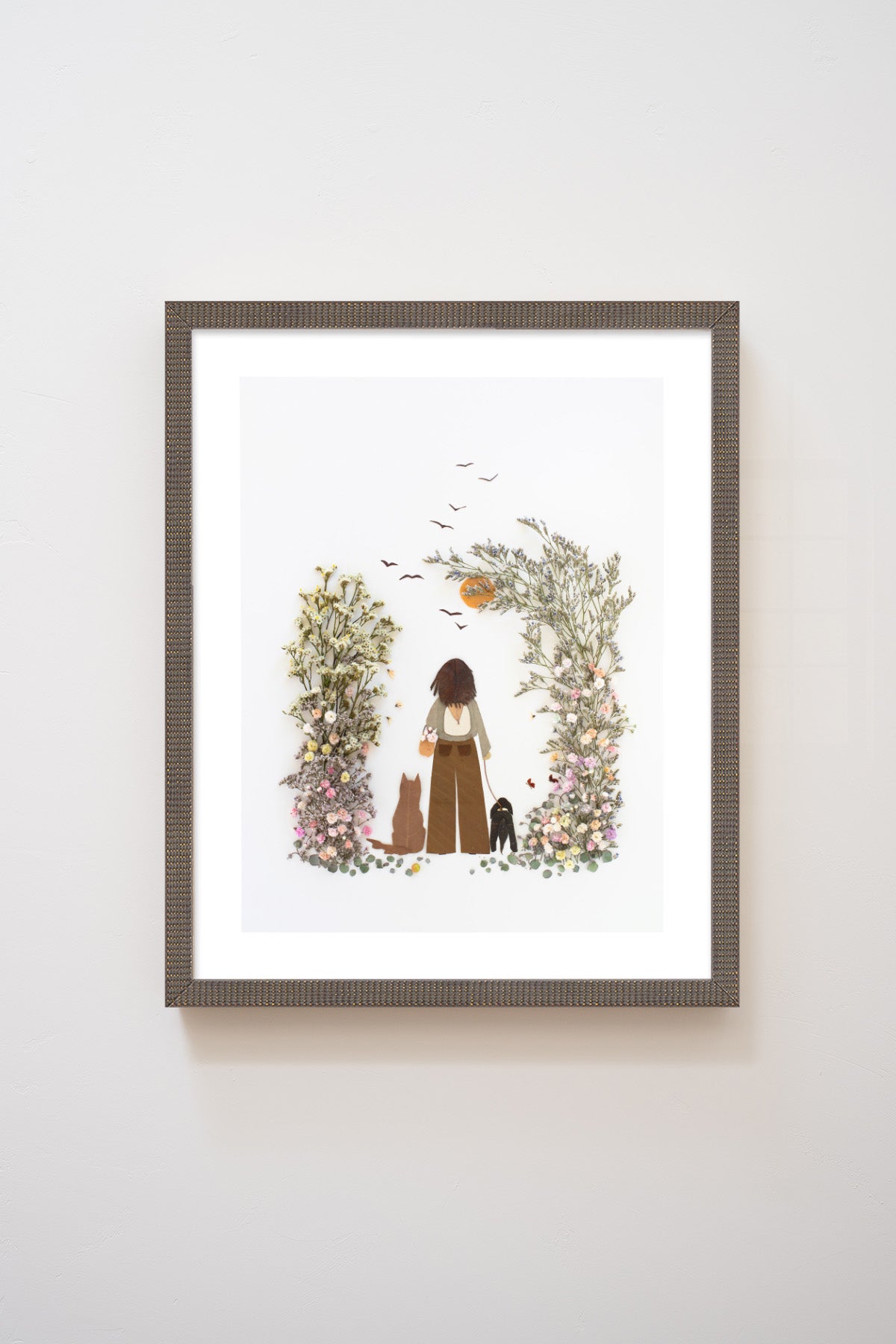 "Take a Walk" Flower Print