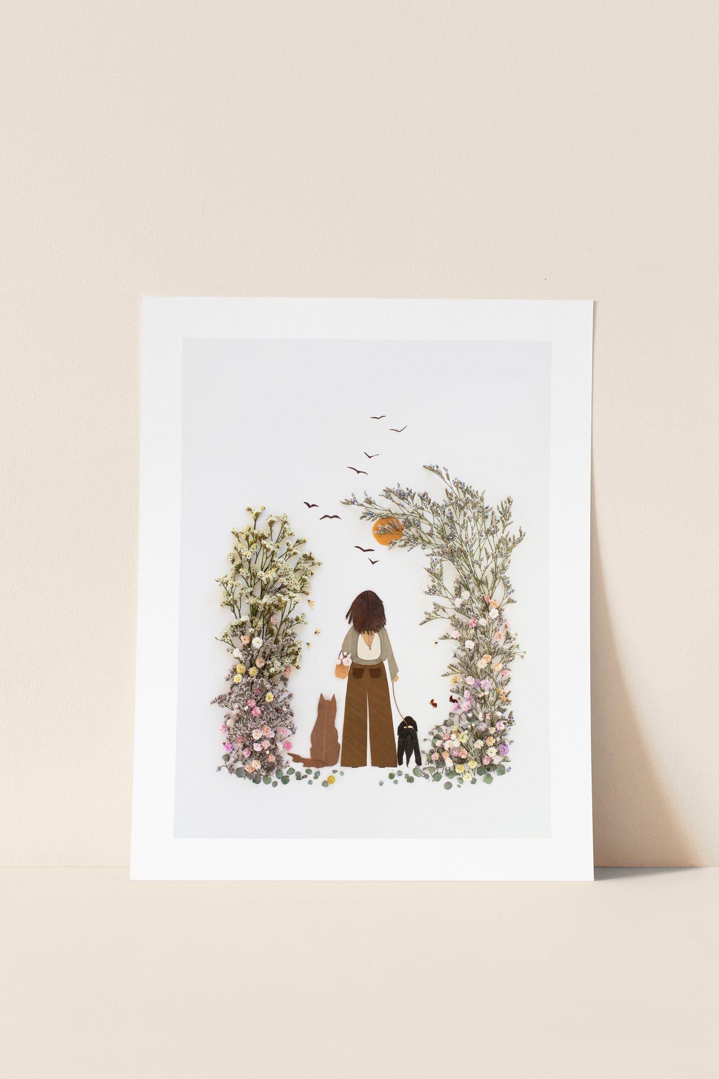 "Take a Walk" Flower Print