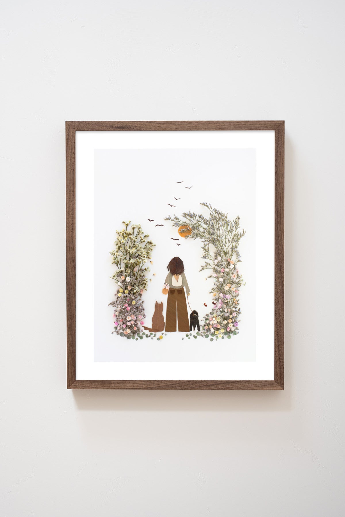 "Take a Walk" Flower Print