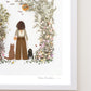 "Take a Walk" Flower Print