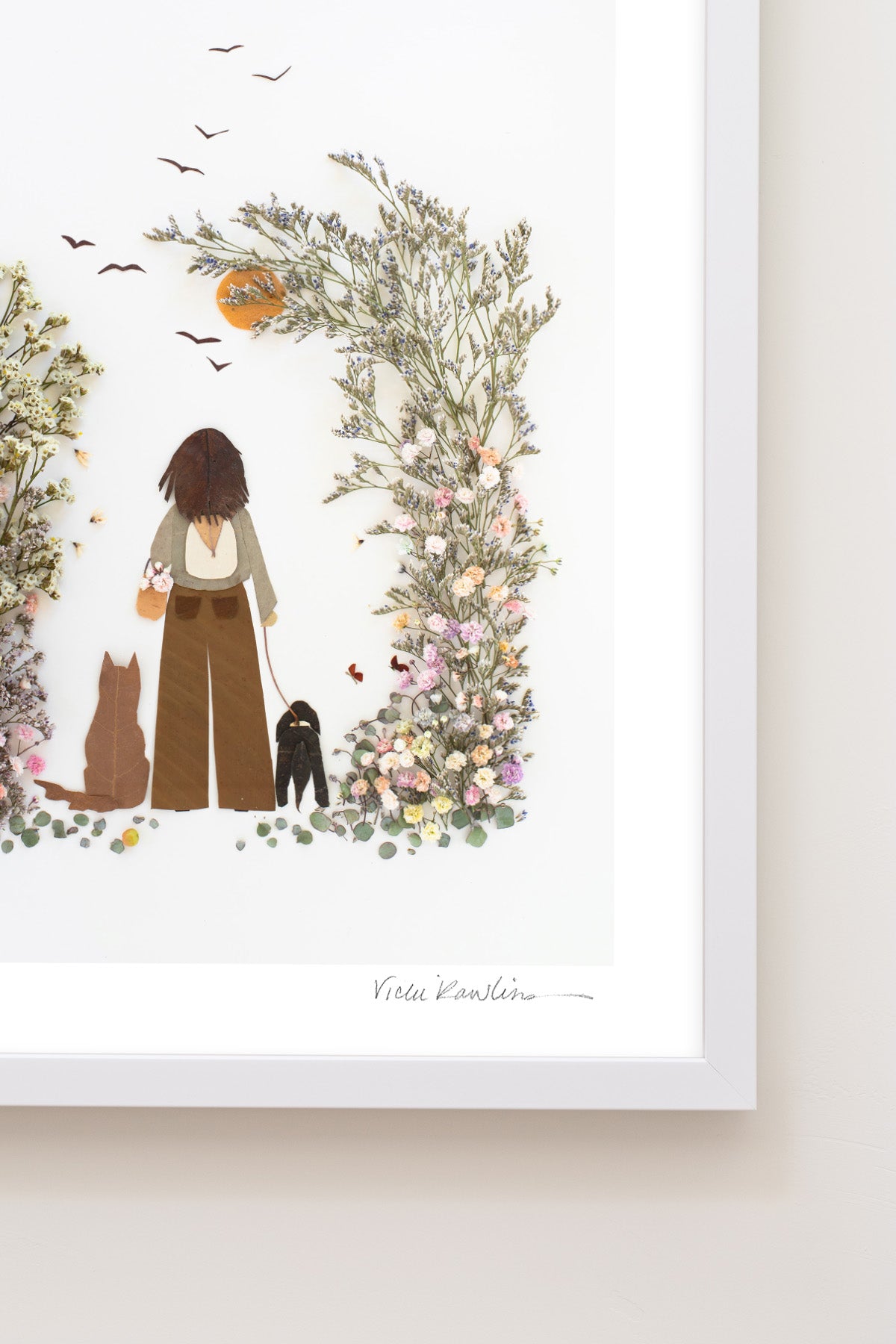 "Take a Walk" Flower Print