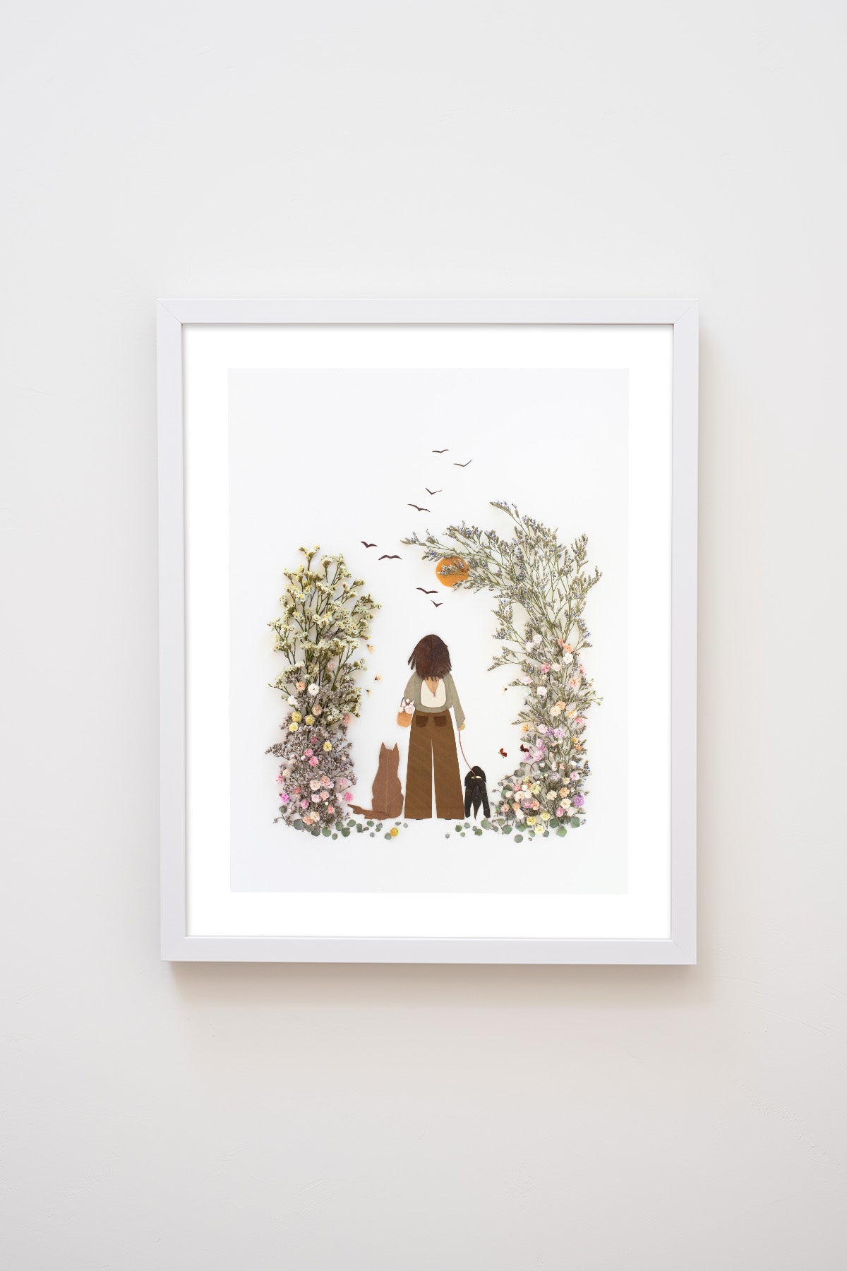 "Take a Walk" Flower Print