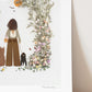 "Take a Walk" Flower Print
