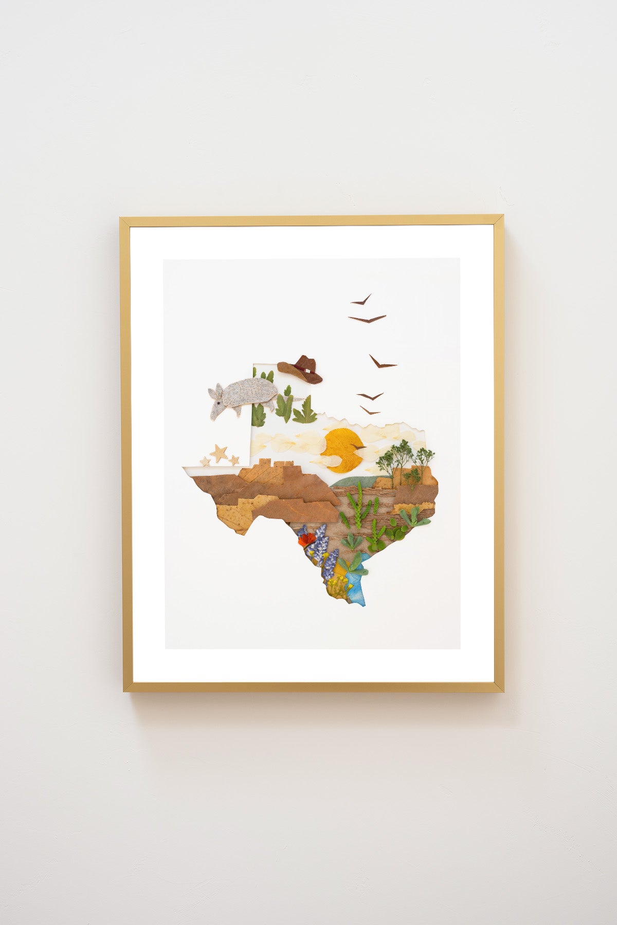 "Texas" Flower Print