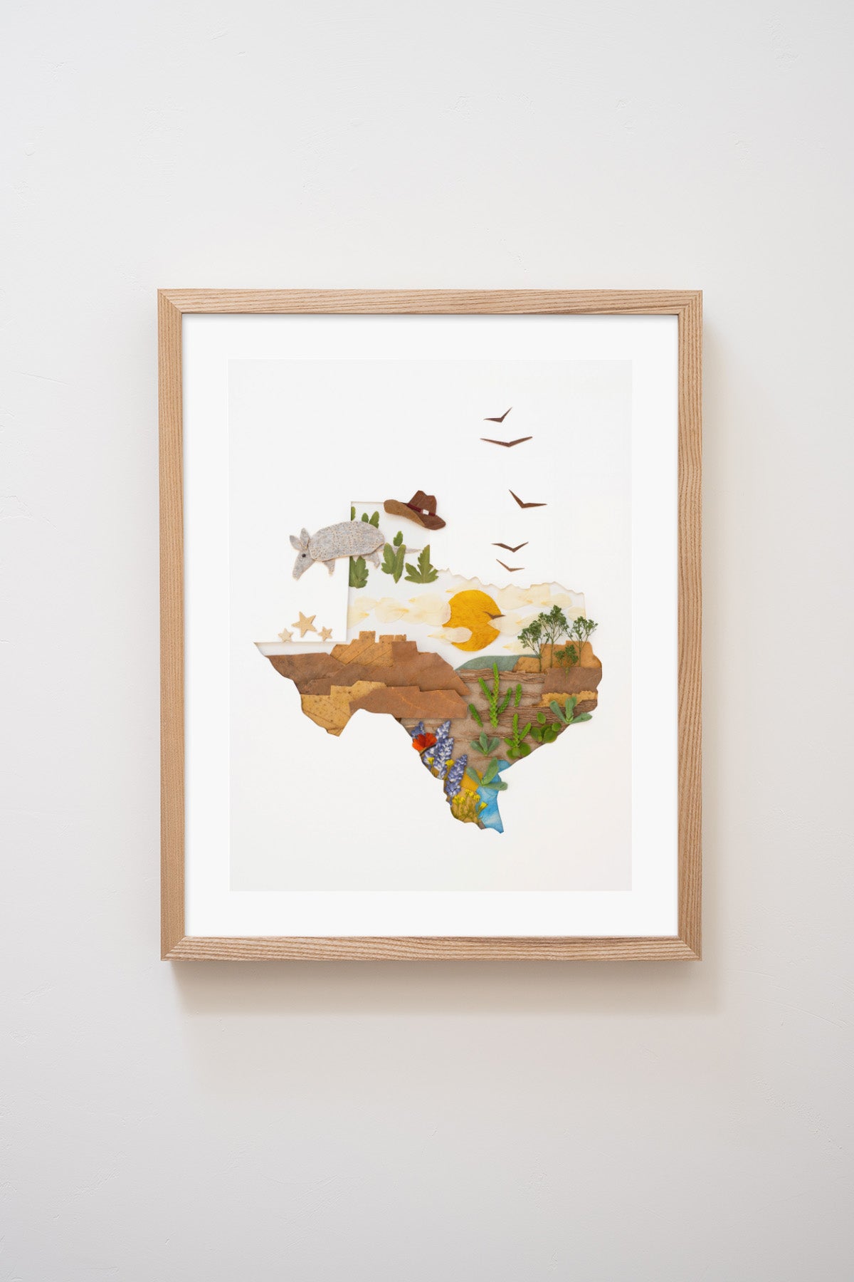 "Texas" Flower Print