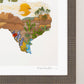 "Texas" Flower Print