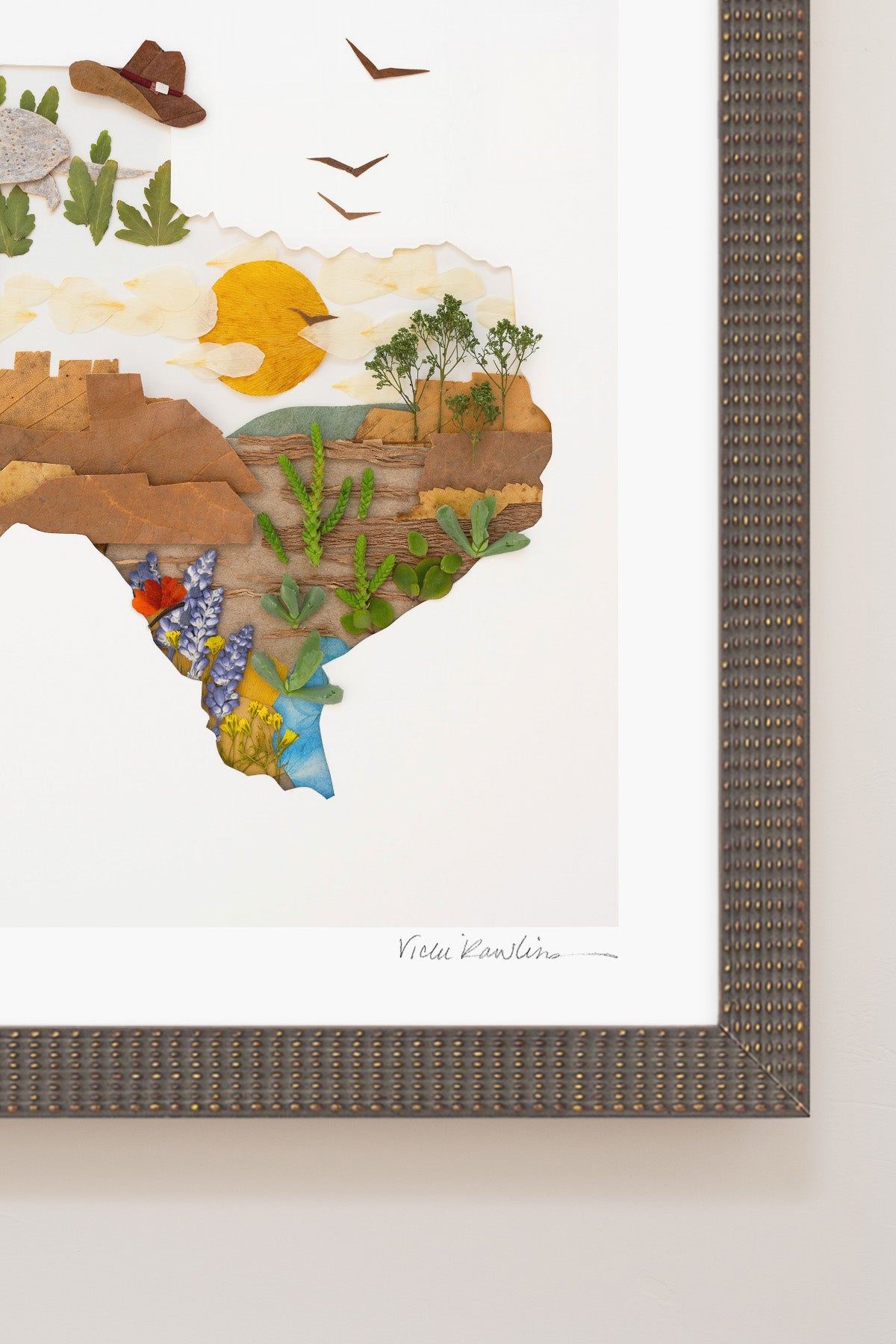 "Texas" Flower Print
