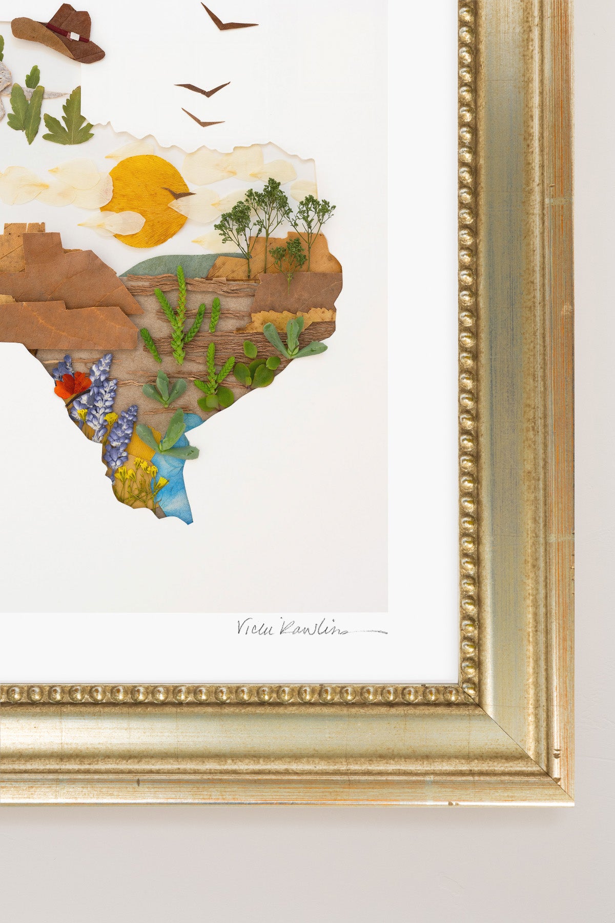 "Texas" Flower Print