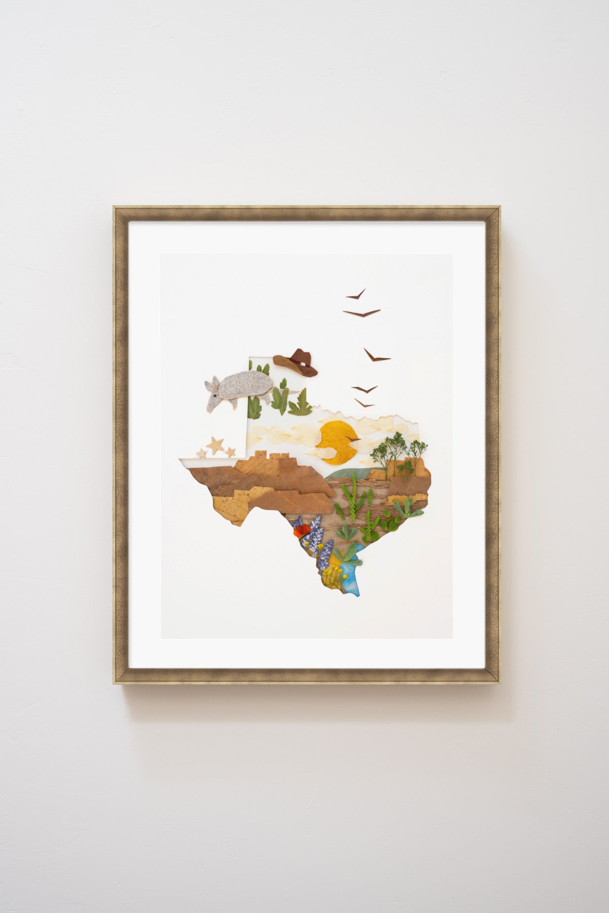 "Texas" Flower Print