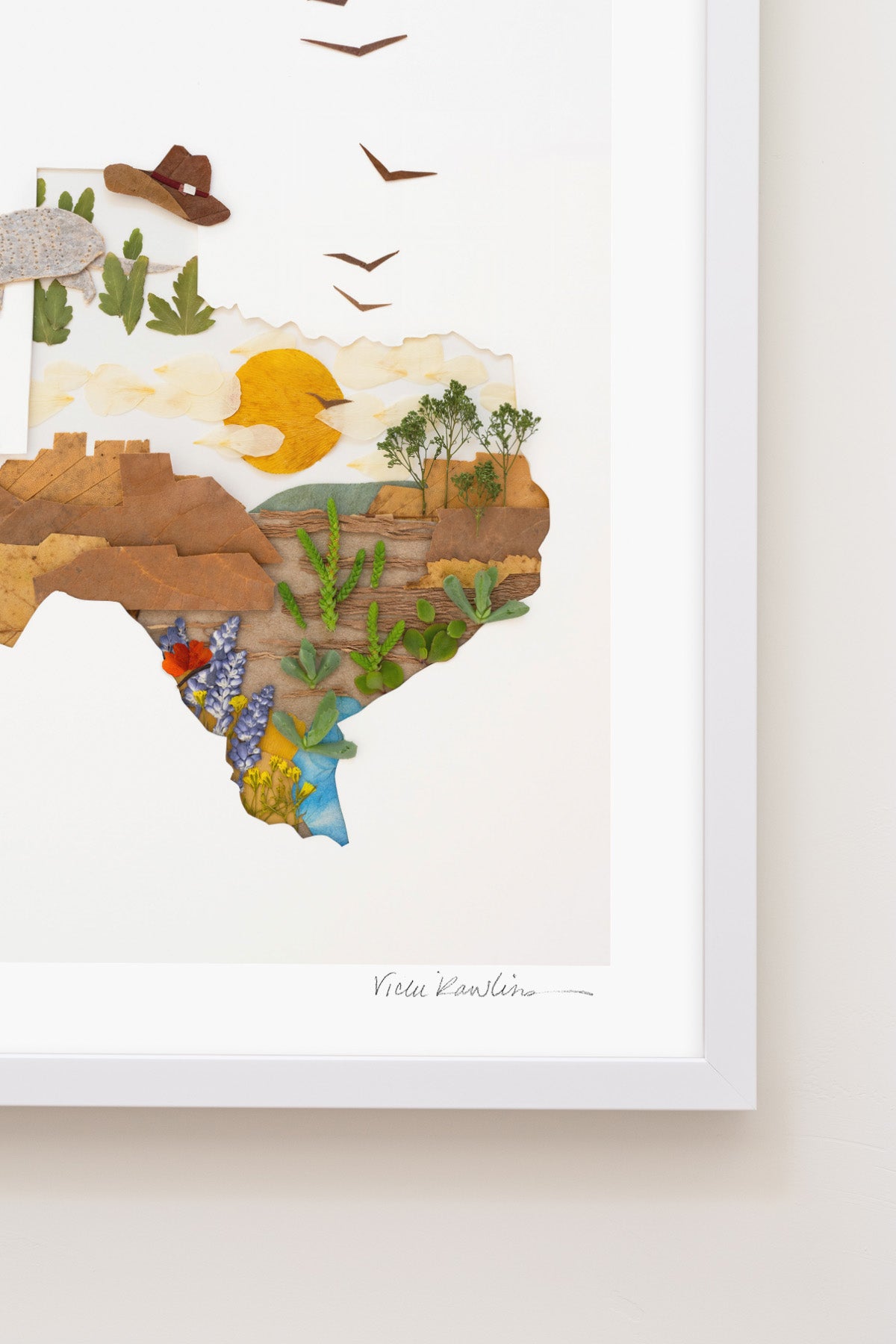 "Texas" Flower Print