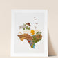 "Texas" Flower Print