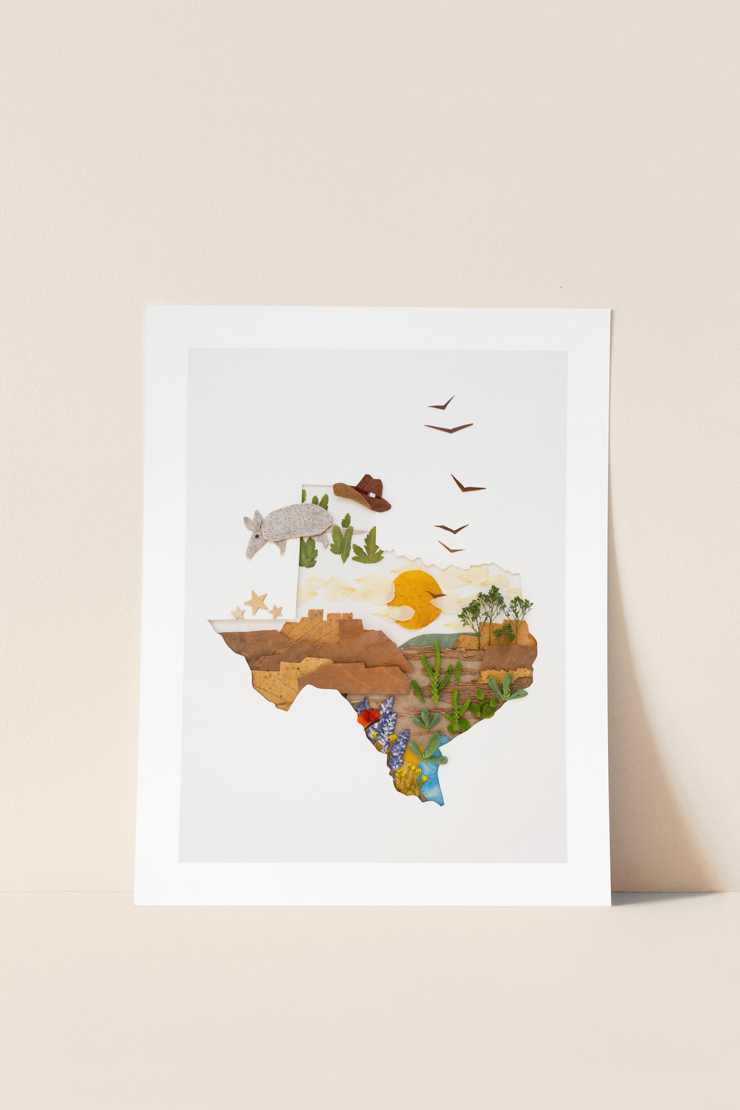 "Texas" Flower Print