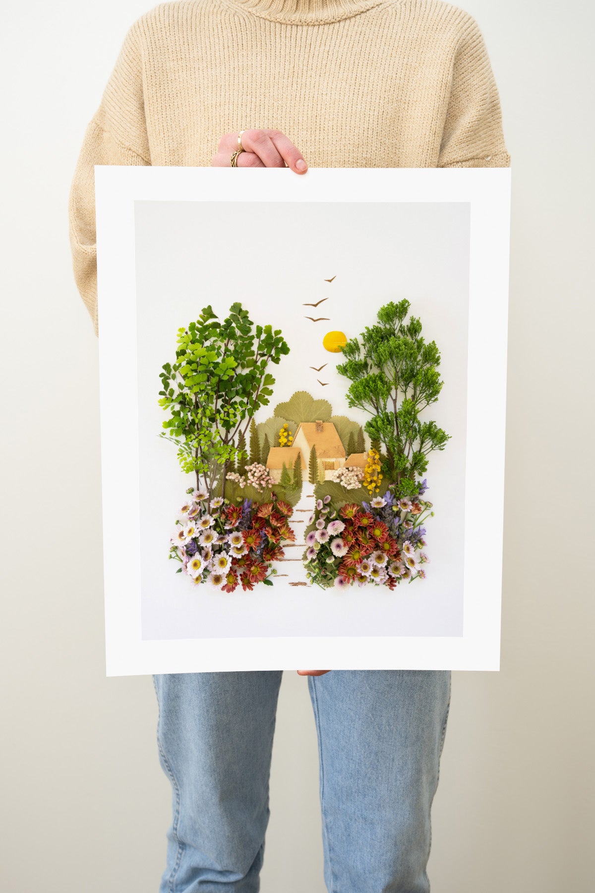 "The Way Home" Flower Print