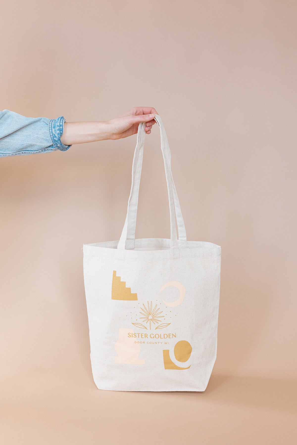 Sister Golden Shapes Tote