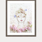 "Tranquility Buddha" Flower Print