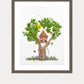 "Tree House" Flower Print